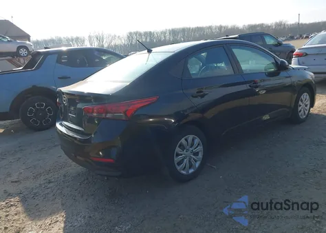 2021 Hyundai Accent Se from USA, damaged, VIN 3KPC24A68ME137797